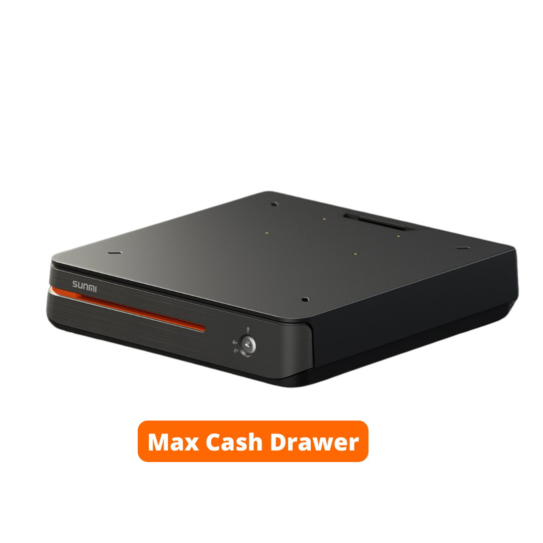Sunmi Max cash drawer and accessories