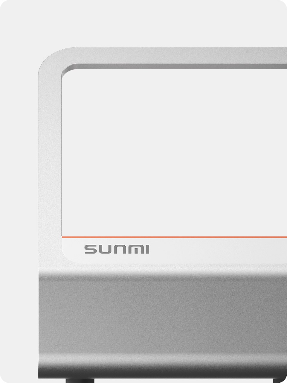 Sunmi Blink 2 in Warm Silver finish, close-up detail