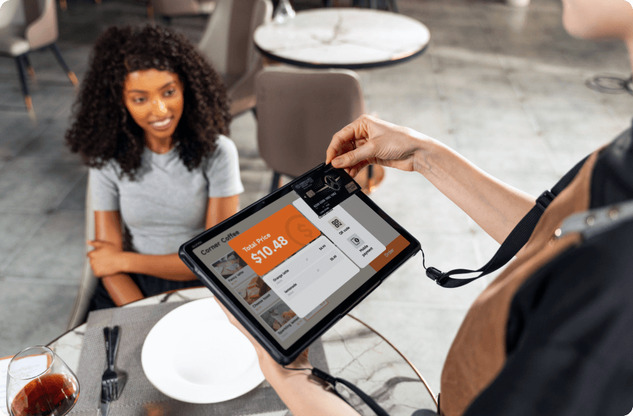 Sunmi CPad on-screen NFC contactless payment