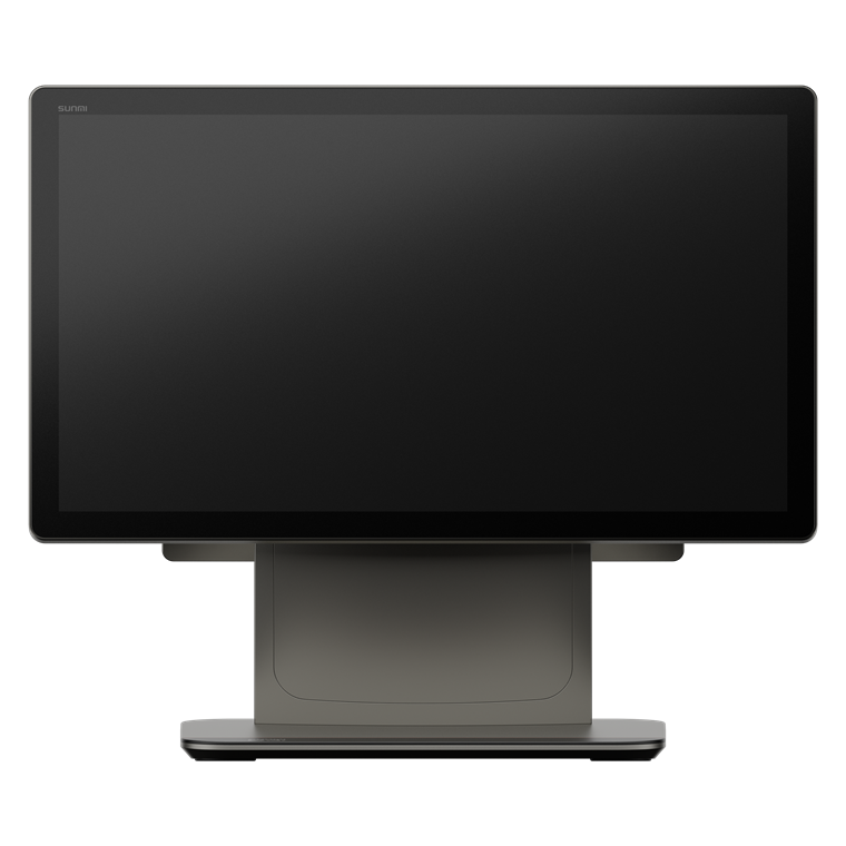 Sunmi D3 Pro 15.6-inch desktop POS terminal on a counter