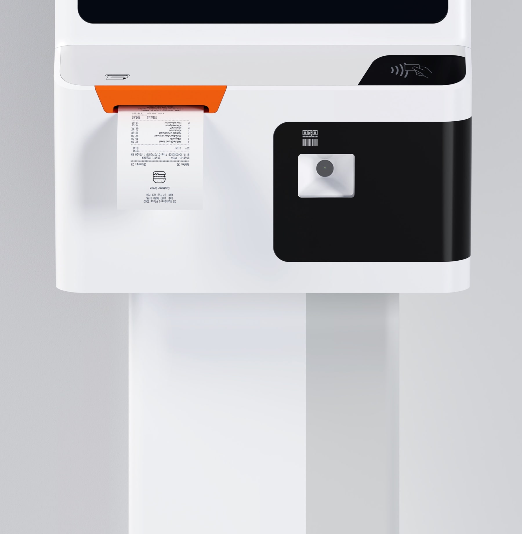 Built-in Seiko 58/80mm printer