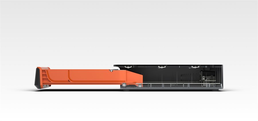 One-press smooth open
