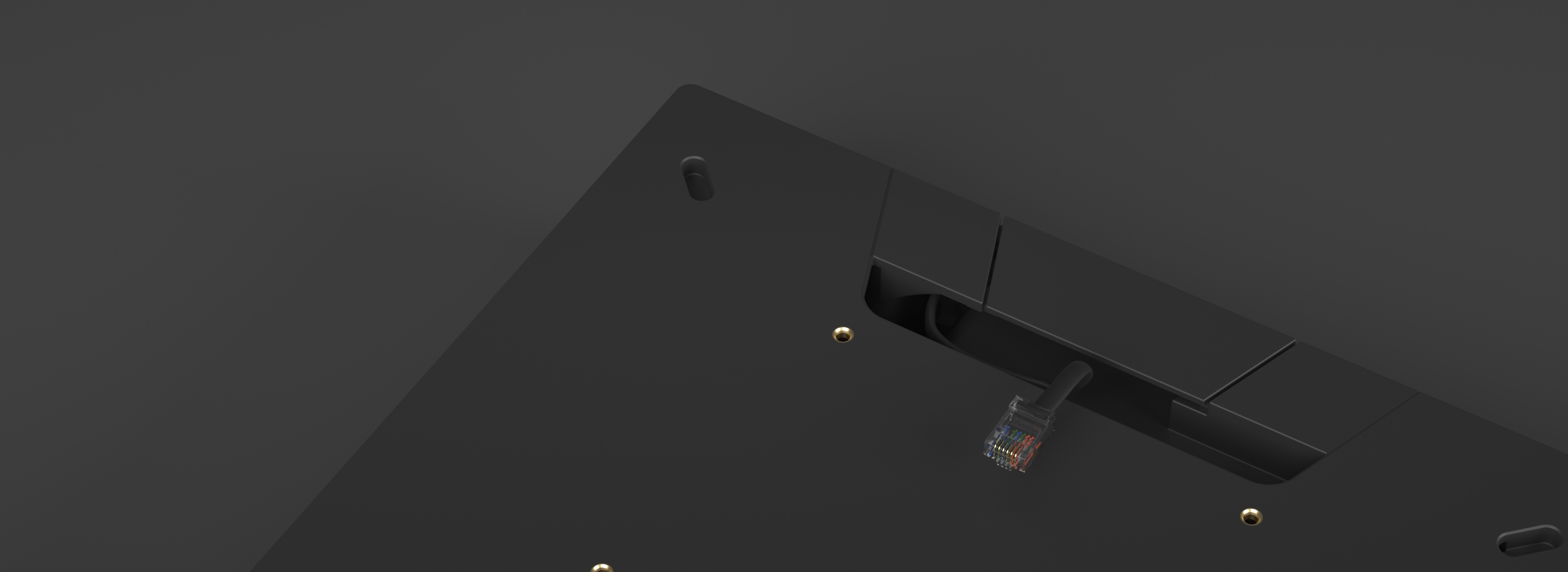 Hidden cable storage